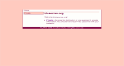 Desktop Screenshot of blakeclan.org